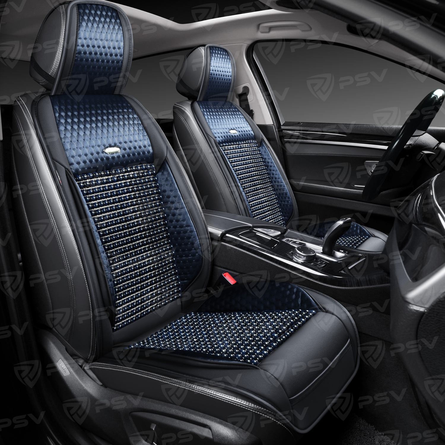 Накидка массажная PSV WOOD PRO FRONT (Черно-Синий), 1 шт.