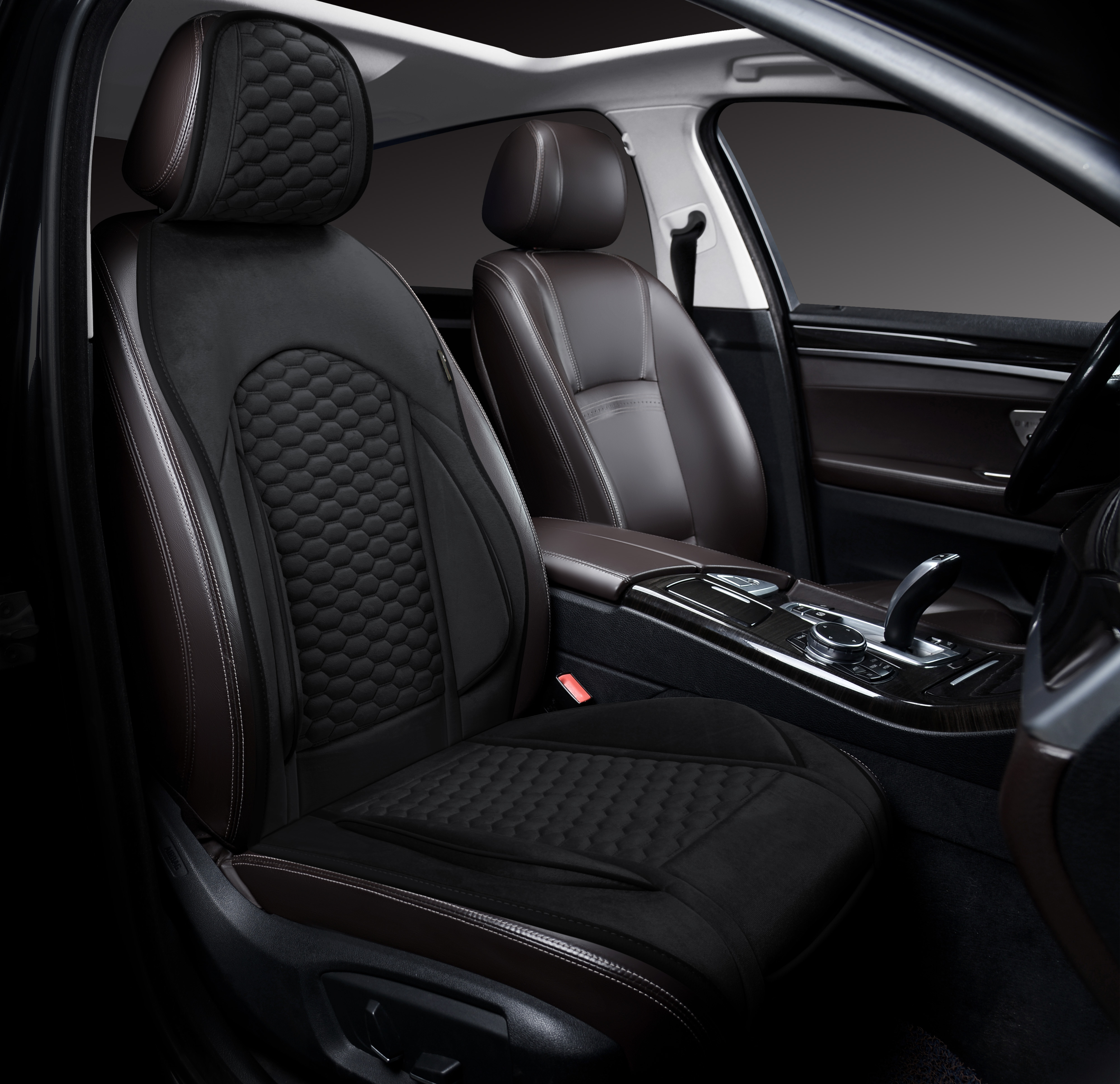 Накидки PSV Blank FRONT (Черный), на переднее сиденье (1 шт.)