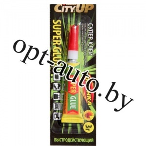 Клей листовой 3 гр City Up-81 быстродействующий по 12 шт.