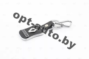 Брелок автомобильный кожаный + металл RENAULT 