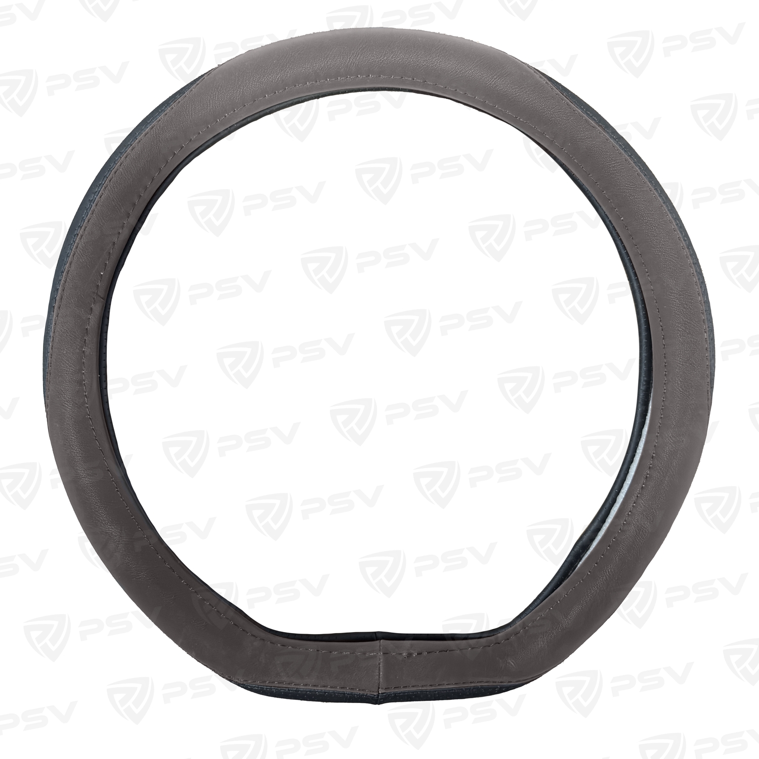 Оплетка на руль  PSV SLIK CORNER со скошенным низом Fiber (Черно-Коричневый) М, экокожа