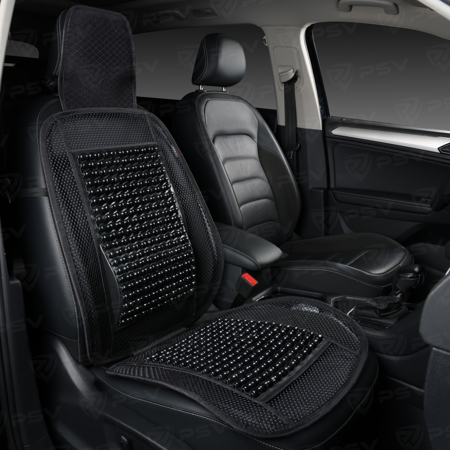 Накидка массажная PSV P2009 PLUS (с поддержкой) шарики (Черный), 1 шт.