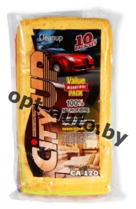 Салфетки СА-120 City Up набор микрофибр CleanUp 30*30 (за 10 шт)