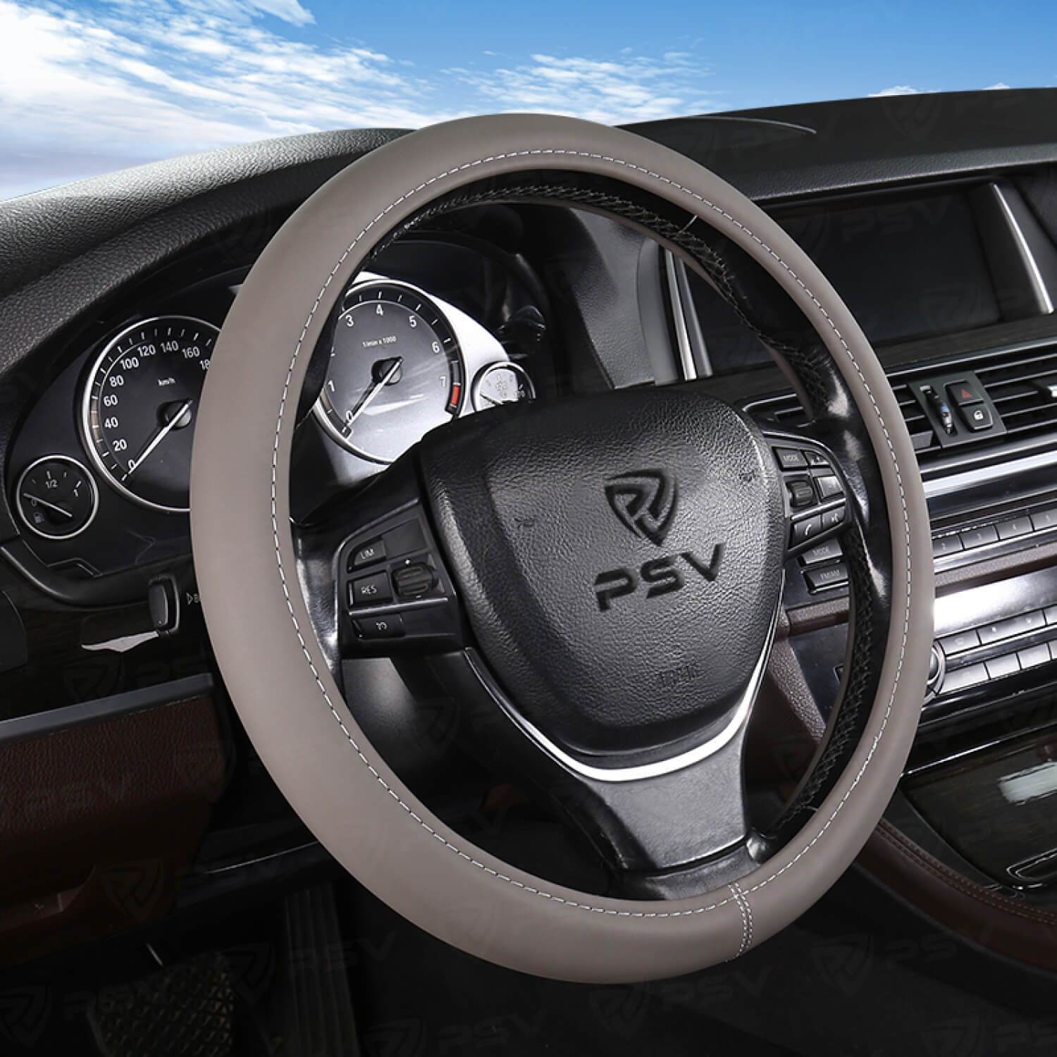 Оплетка на руль PSV NUBUCK (Серый) M, нубук