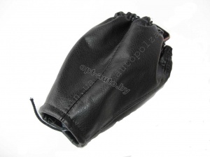 Чехол на ручку КПП кож-зам черный (без ручки)