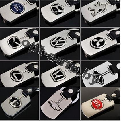 Брелок автомобильный металл PEUGEOT