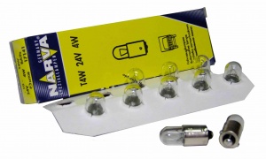 Автолампы Narva   24v     4w (T4W-BA9s) (17141)