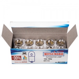 Автолампы MITSUMORO   12v     10w (габариты)
