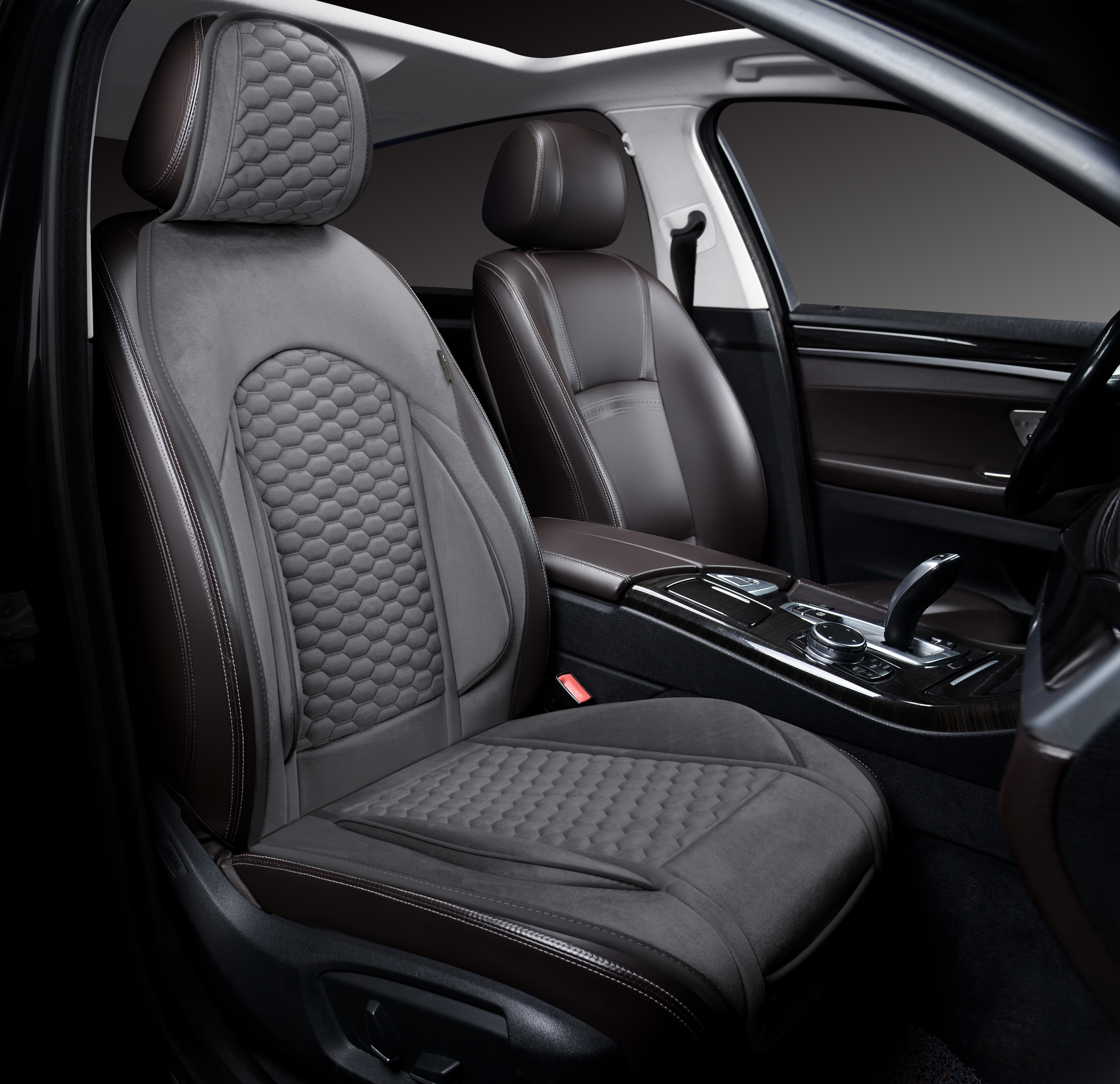 Накидки PSV Blank FRONT (Серый), на переднее сиденье (1 шт.)