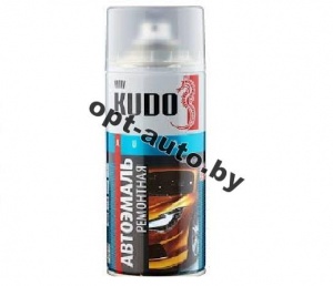 Краска 640 Серебристая металлик KUDO 520мл аэрозольная (2497)