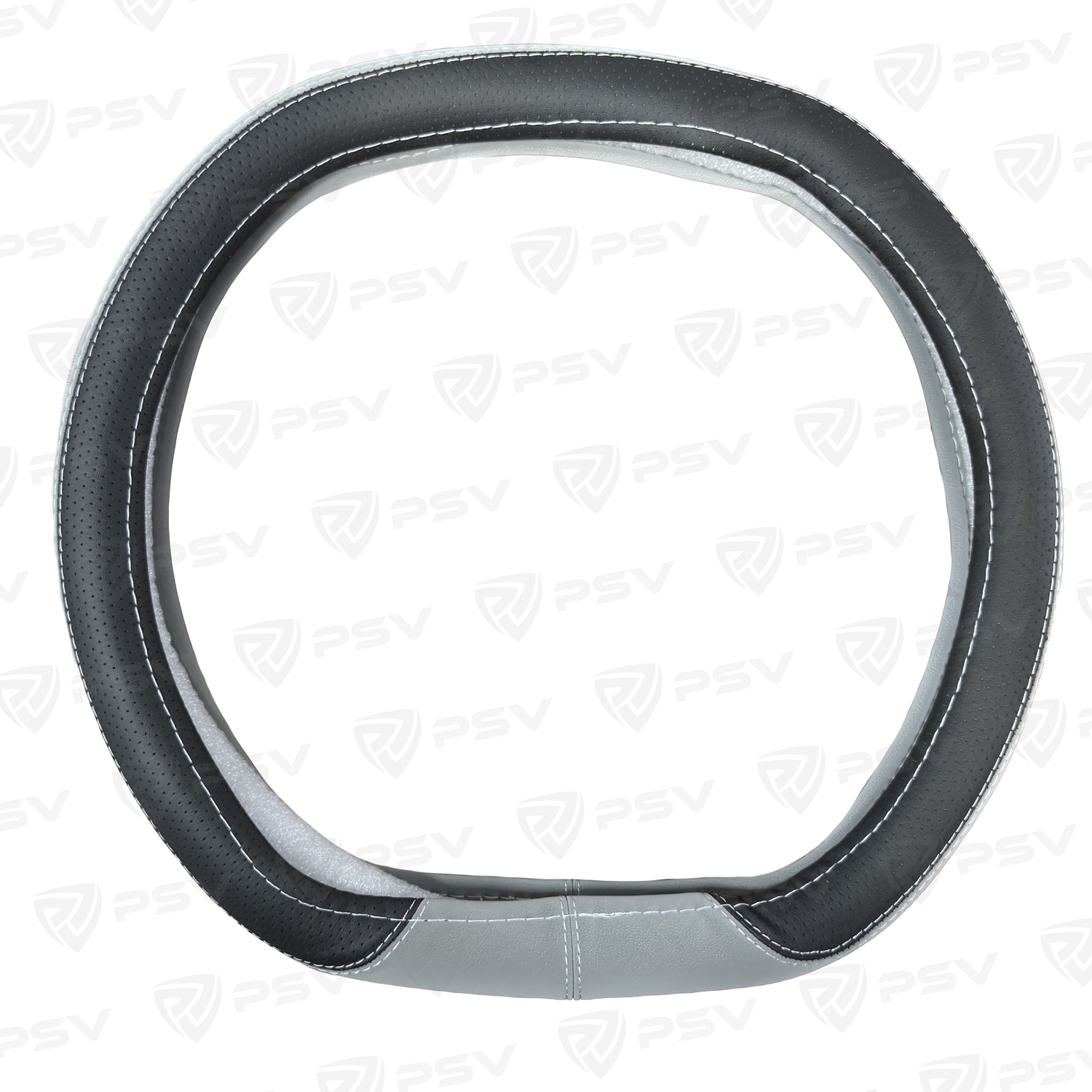 Оплетка на руль  PSV TOUCH CORNER со скошенным низом Fiber (Черно-Серый) М, экокожа