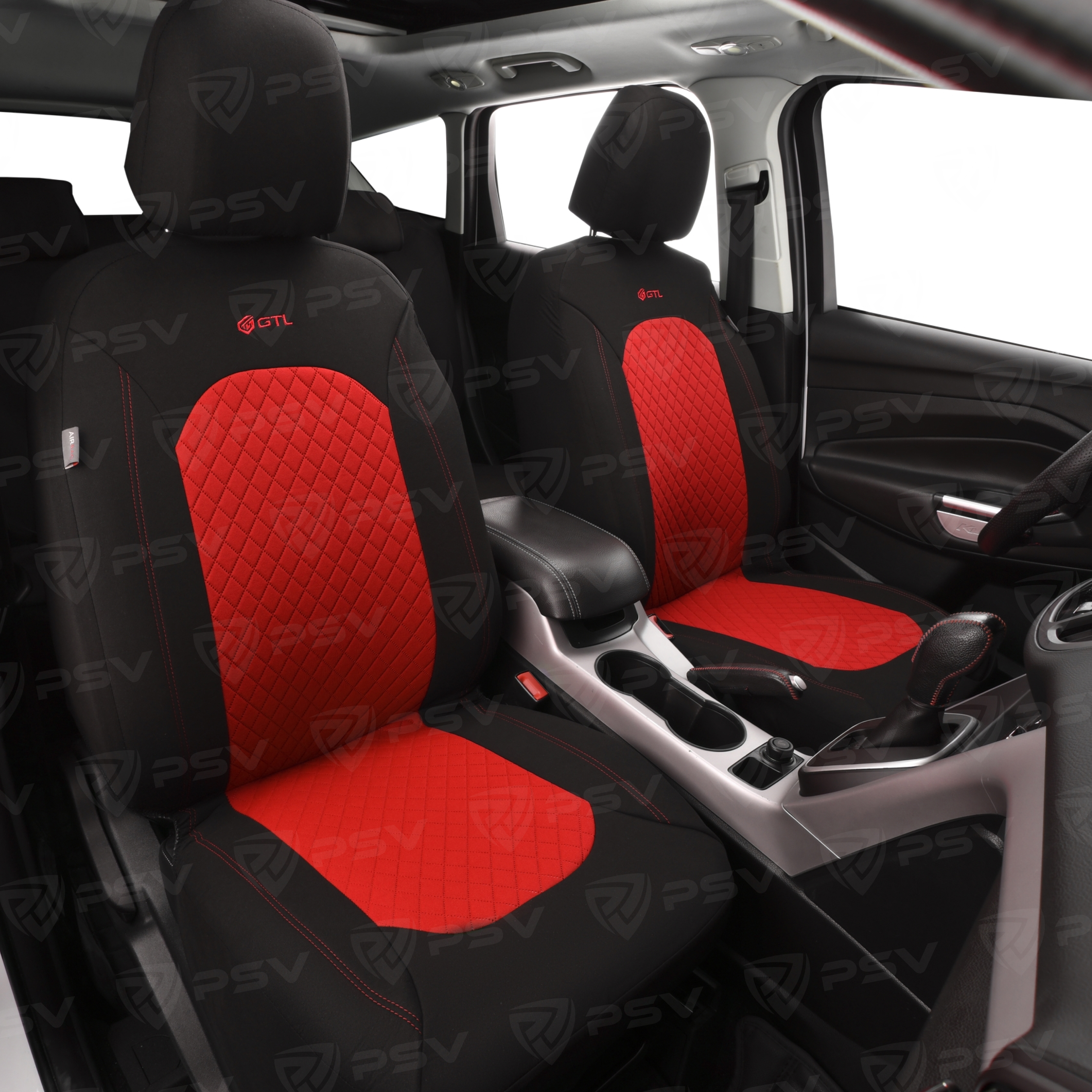 Чехлы GTL Romb (Красный), полиэстер + терморомб