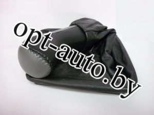 Ручка КПП + чехол серая