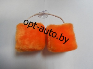 Игрушка "кубик" меховой большой