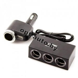 Прикуриватель на 3 гнезда 1527