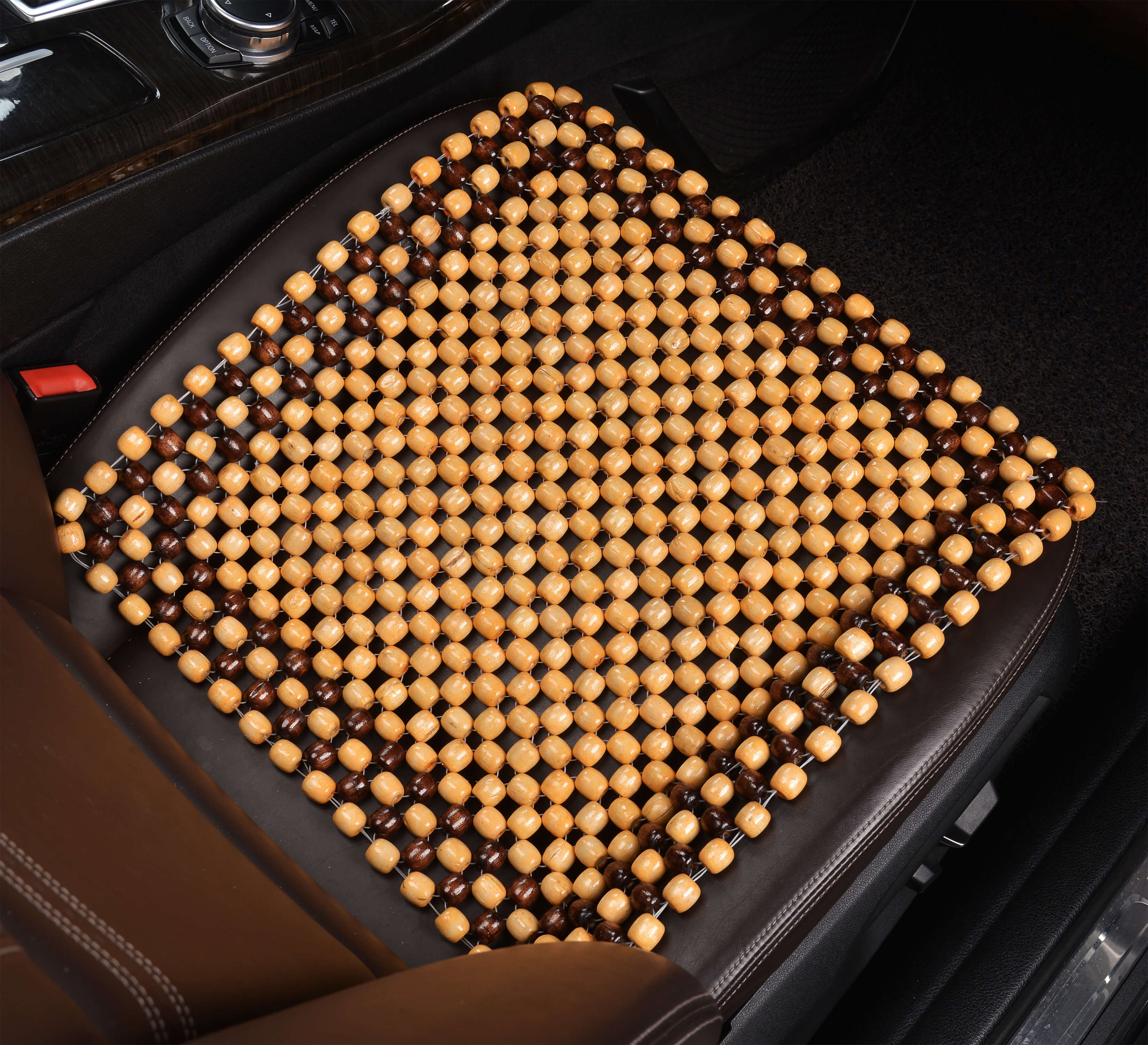 Накидка массажная PSV P2002 PAD деревянные косточки (Бежевый),  1 шт.