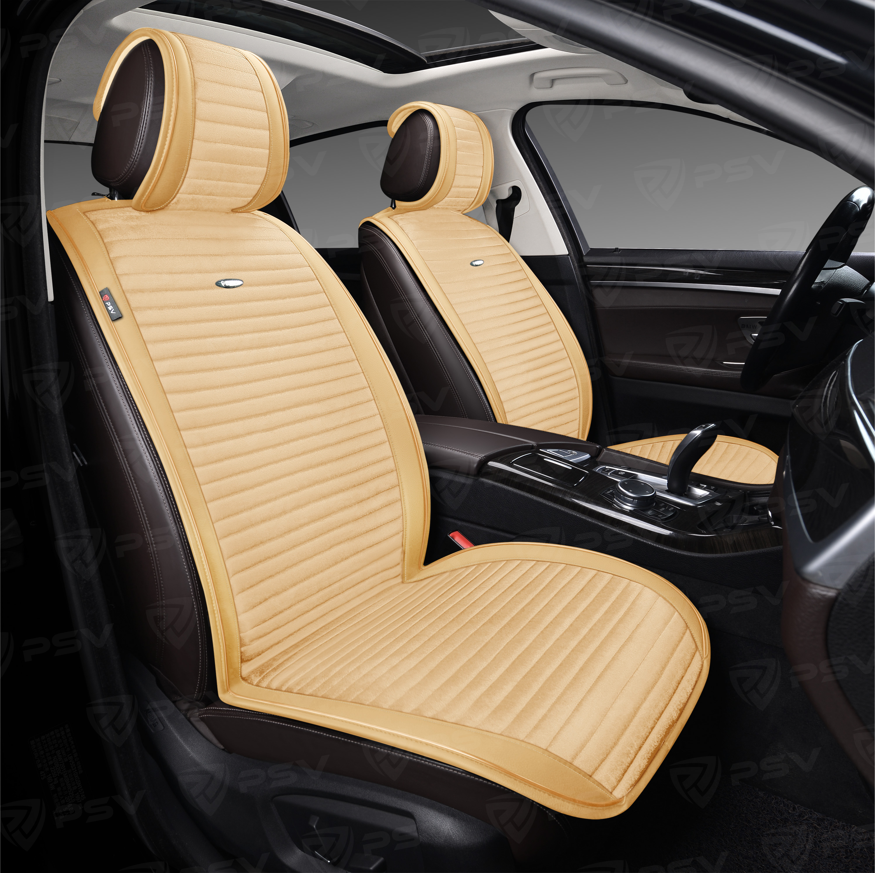 Накидки PSV Bliss 2 FRONT (Бежевый), на передние сиденья (2 шт.)    (ХИТ ПРОДАЖ)