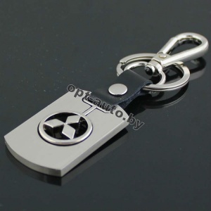 Брелок автомобильный металл MITSUBISHI