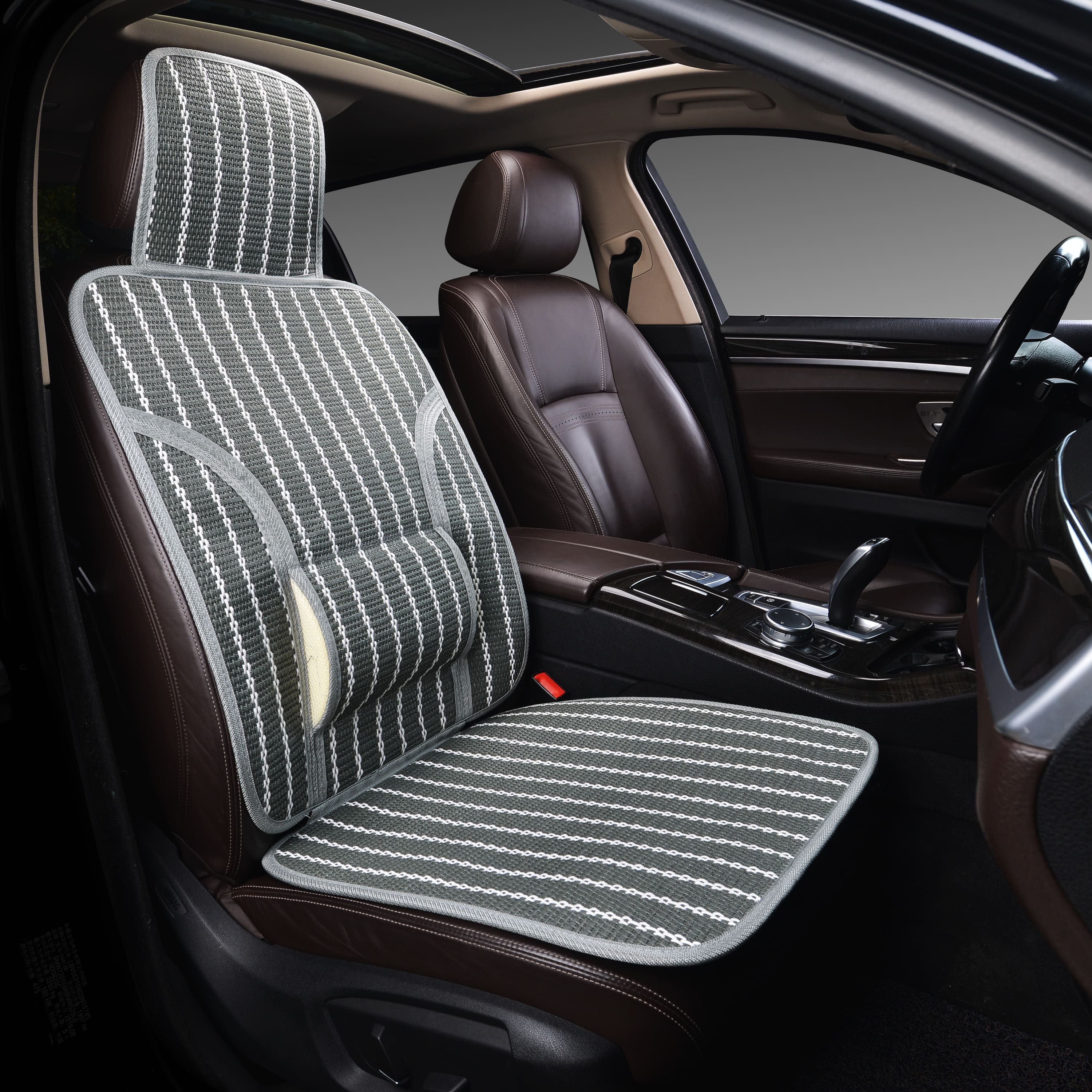 Накидка массажная PSV P2004 плетенный бамбук (Серый), 1 шт.