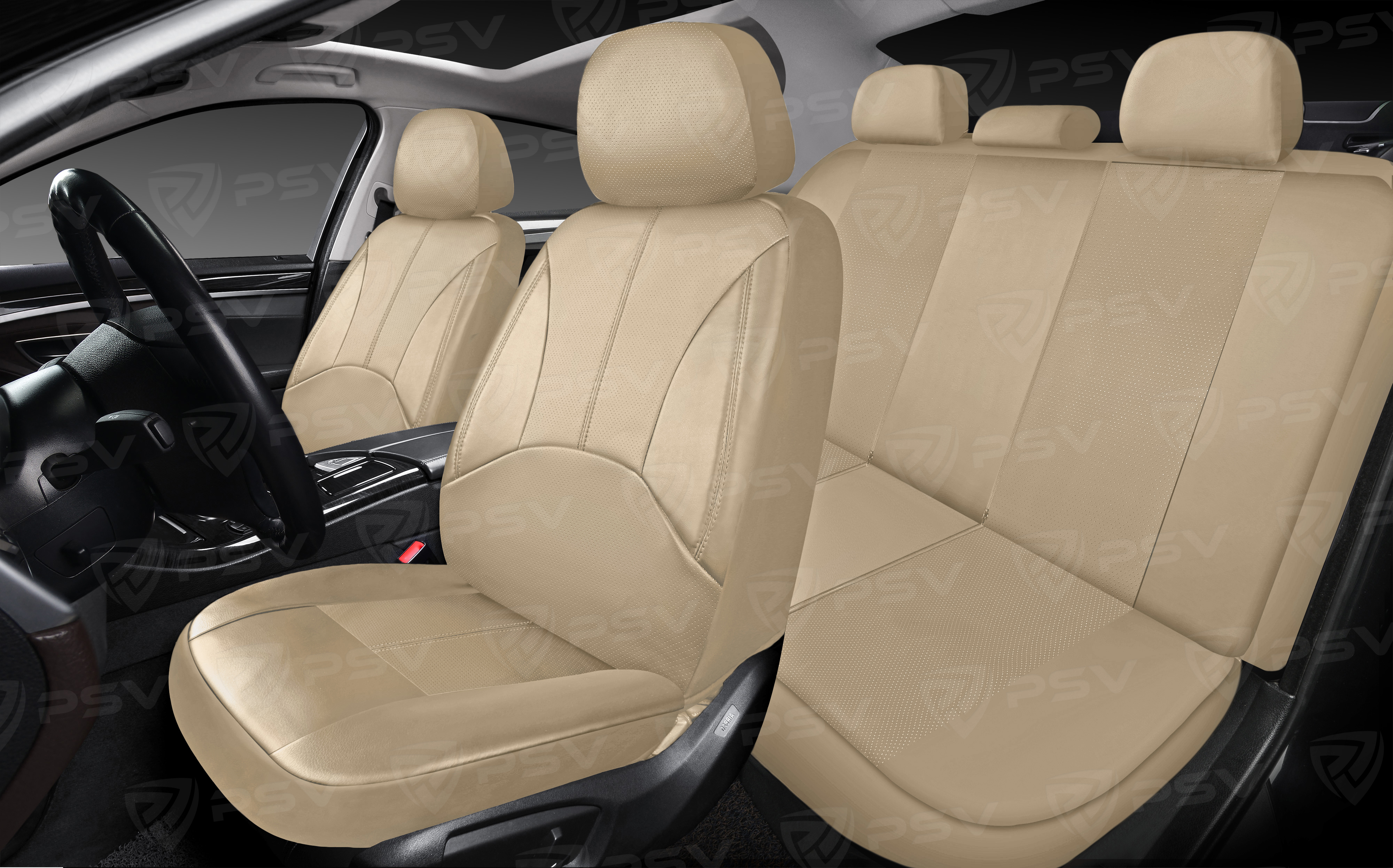 Чехлы PSV Imperial Next (Бежевый),  экокожа