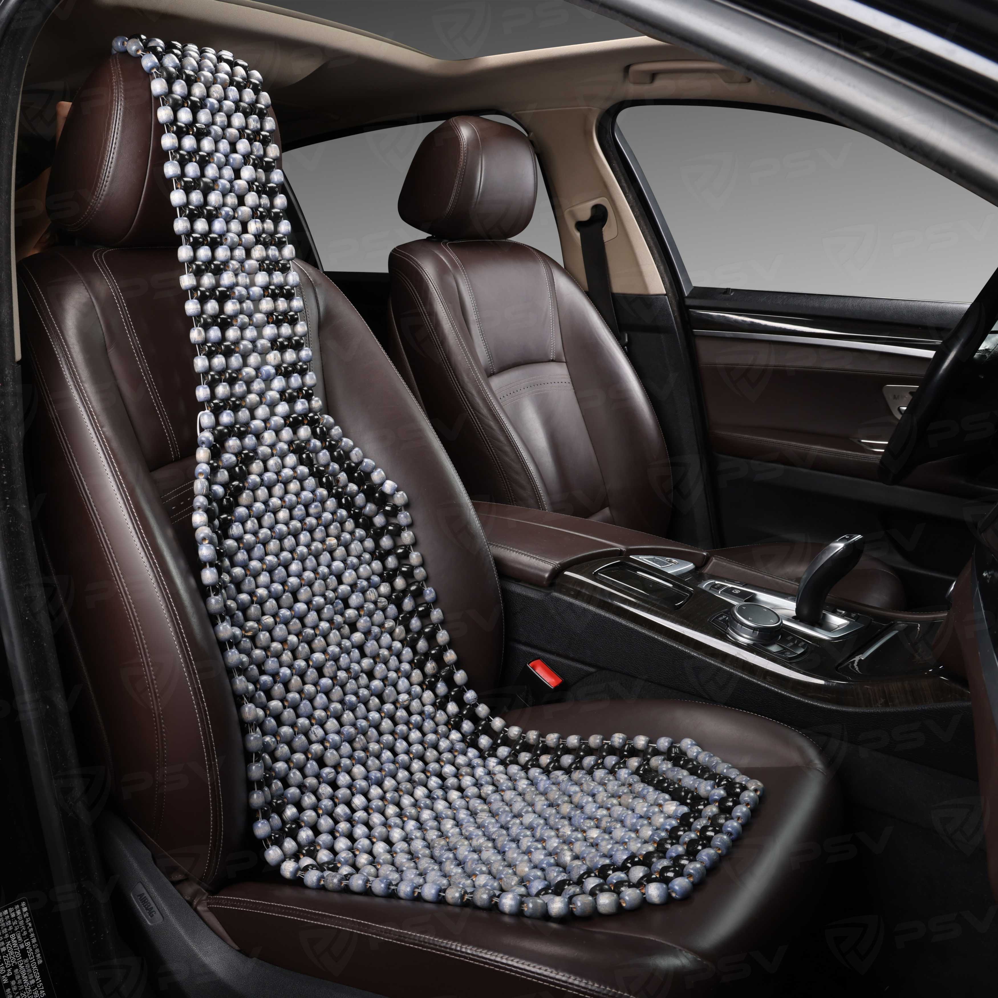 Накидка массажная PSV P2002 SMALL (малая) деревянные косточки (Серый),  1 шт.