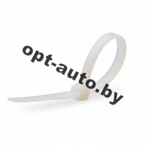 Хомут пластиковый  М5 3х150 белый 1уп./100шт (03150б)