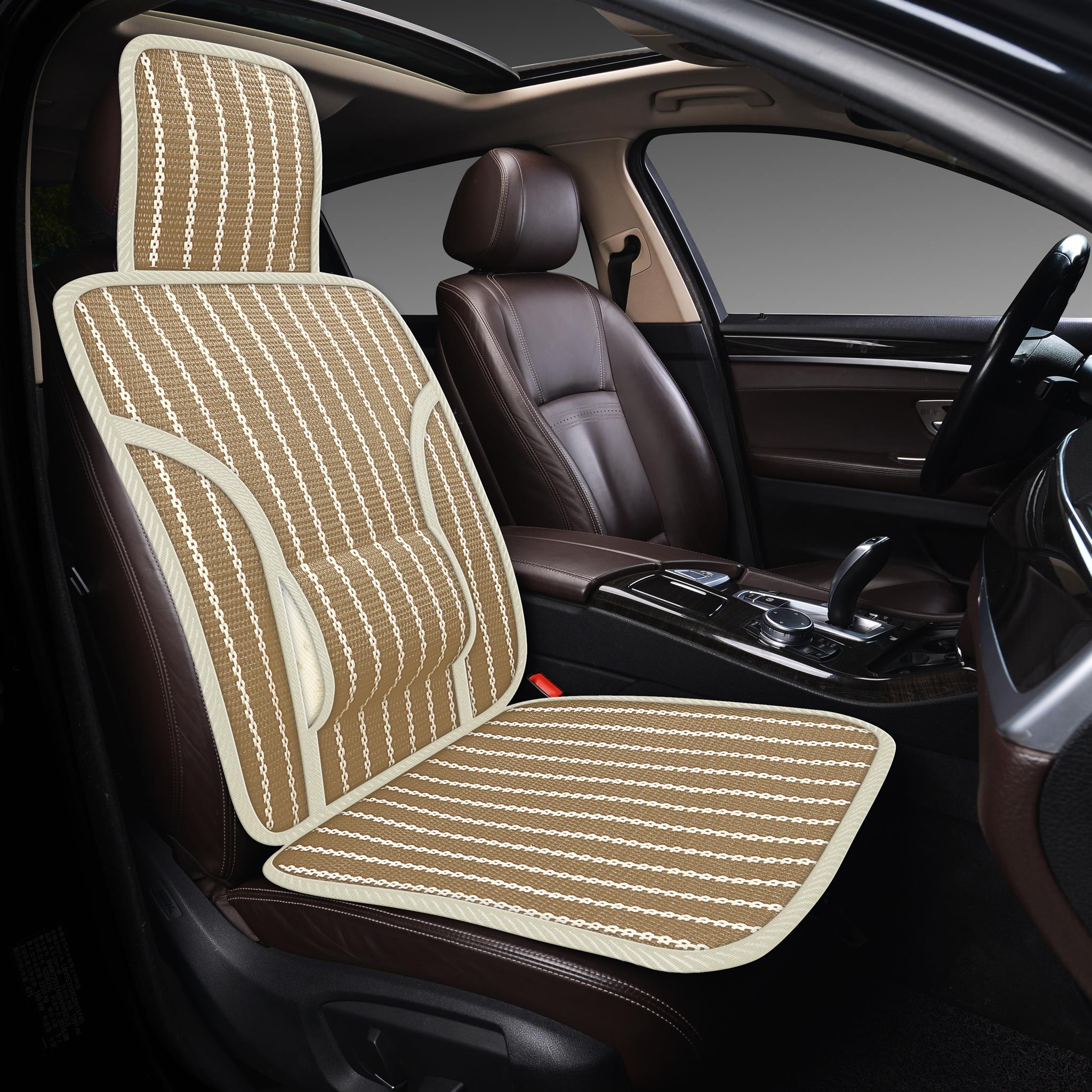 Накидка массажная PSV P2004 плетенный бамбук (Бежевый), 1 шт.