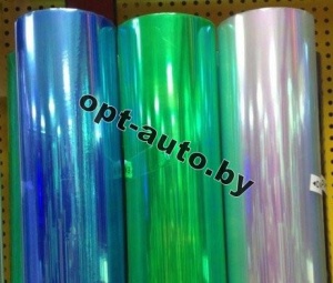 Плёнка-рулон 9м "Броня фар хамелеон" зеленый
