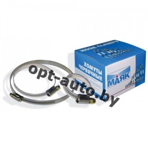 Хомуты  08-12 мм ( 9мм) "Маяк" (по 100шт.)