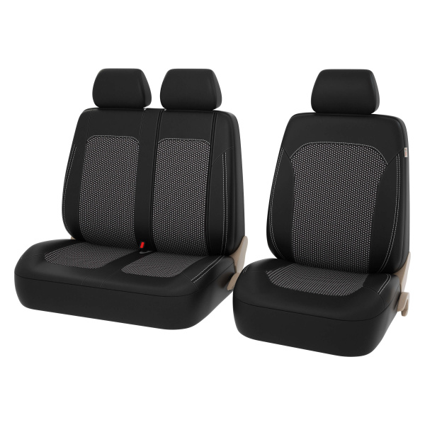 Чехлы PSV Talisman Next TRANSIT (Черно/Белый), экокожа + жаккард (ХИТ ПРОДАЖ)