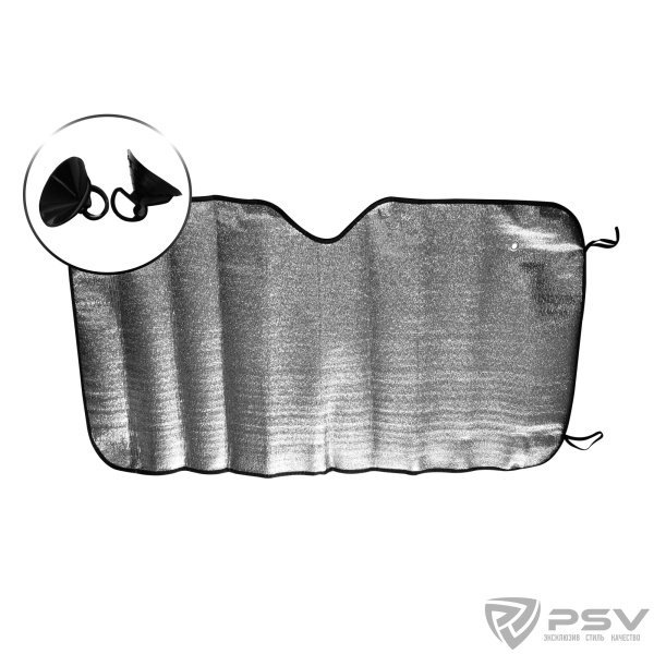 Шторка Солнцезащитная Светоотражающая PSV "CLASSIC SERIES" Одностороняя, 150х80 (ХИТ ПРОДАЖ)