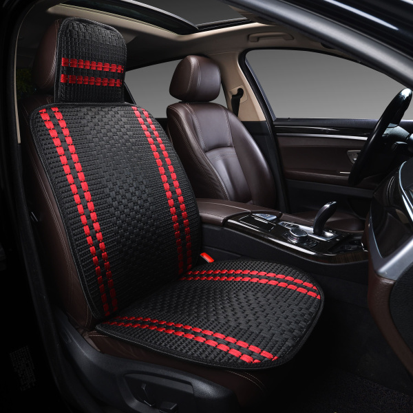 Накидка массажная PSV P2006 плетенный лен (Черный/Красная линия), 1 шт.