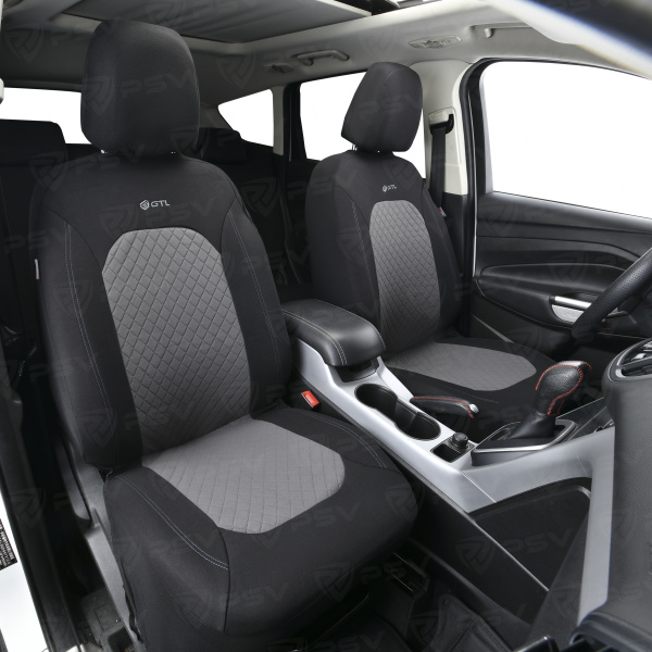 Чехлы GTL Romb (Т.Серый), полиэстер + терморомб