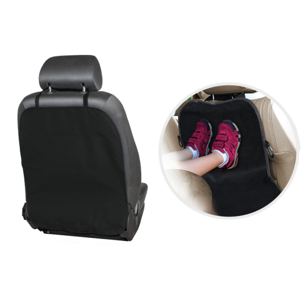 Защита на спинку переднего сиденья (Кикмат/Незапинайка) Little Car 60х48 см (Черный)