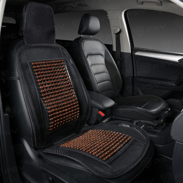 Накидка массажная PSV P2009 PLUS (с поддержкой) шарики (Коричневый), 1 шт.