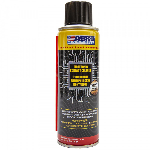 Очиститель электрических контактов ABRO 210 мл (EC-533-210-AM-RW)