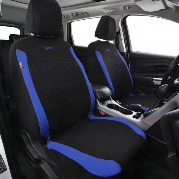 Чехлы GTL Karat (Синий), полиэстер, вакуумная упаковка