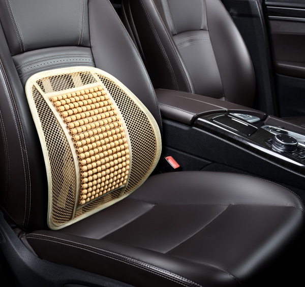 Подушка ортопедическая под спину PSV P2008 шарики (Бежевый), 1 шт.