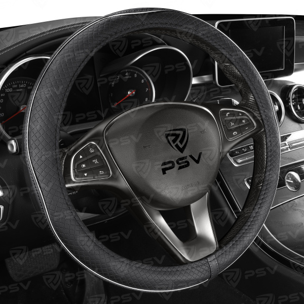 Оплетка на руль PSV INSERT (Черный) M, экокожа