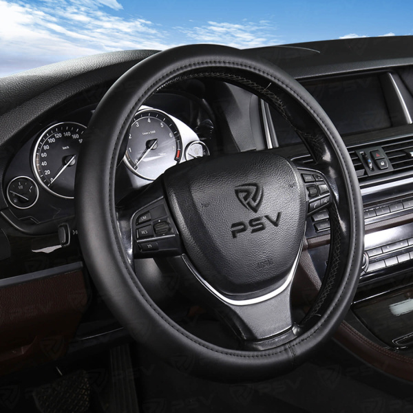 Оплетка на руль PSV FACTOR (Черный) M,экокожа