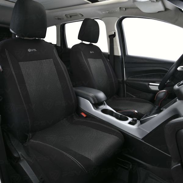 Чехлы GTL Jakkard (Черный), полиэстер + жаккард