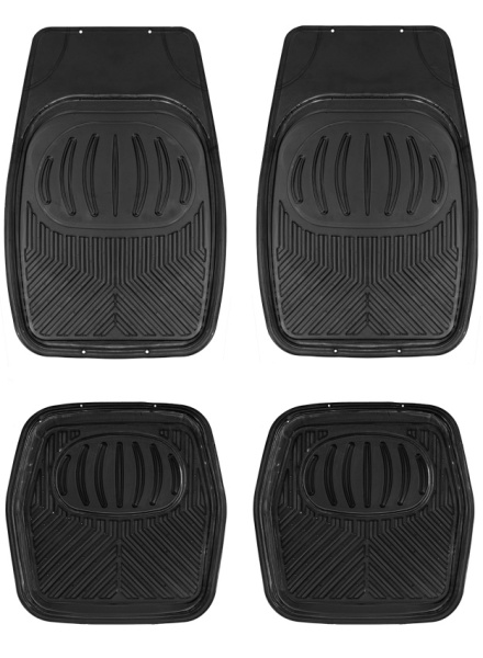 Коврик PSV STRONG силикон 5001PT(4ч) 69х48 48х48 Черный