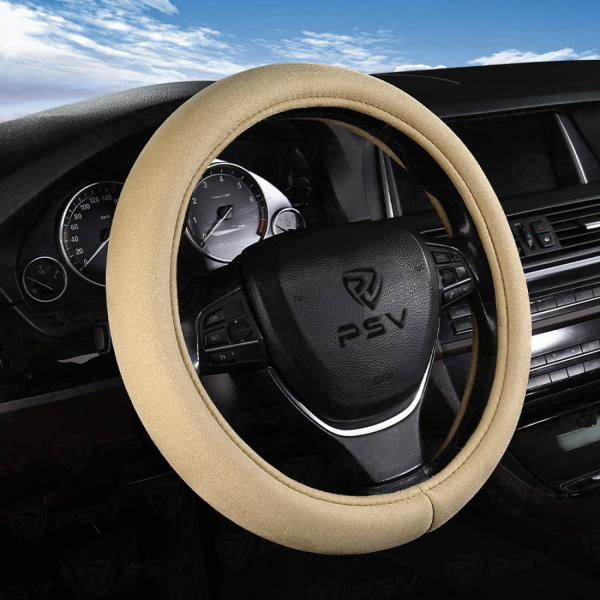 Оплетка на руль PSV TENDER (Бежевый) M, алькантара