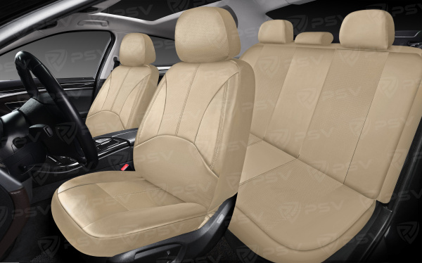 Чехлы PSV Imperial Next (Бежевый),  экокожа