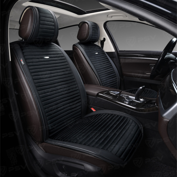 Накидки PSV Bliss 2 FRONT (Черный), на передние сиденья (2 шт.)   (ХИТ ПРОДАЖ)